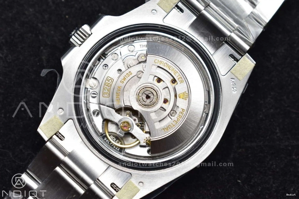 BLRO Weight Edition CHS Gold VR3285 Dial 126719 1:1 Factory GMT II on Oyster Gain Master Blue Bracelet Best 0305